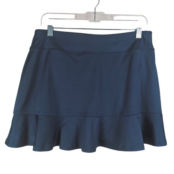 Tommy Bahama Golf Blue Ruffle Hem Womens Athletic Pinkball Golf Vacation Skort L - Picture 2 of 4